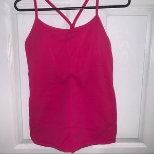 Fuchsia LuluLemon tank top